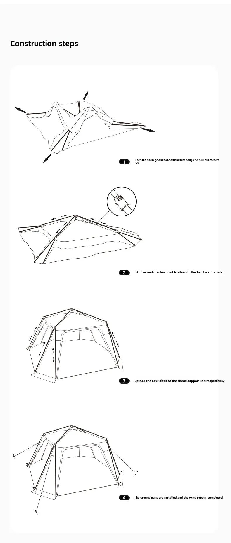 ShineTrip 05 Series Dome Tent